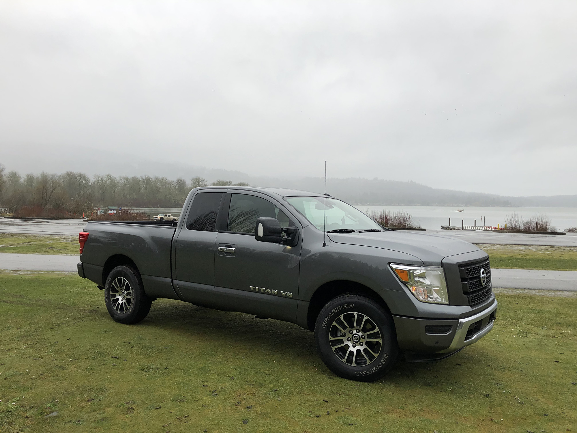 2020 Nissan TITAN。(李奥/大纪元)