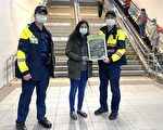 治安防疫不松懈 桃警车站夜市人潮聚集处维护