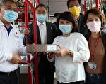 嘉市电动公车内装完成 加装负离子空气清新机