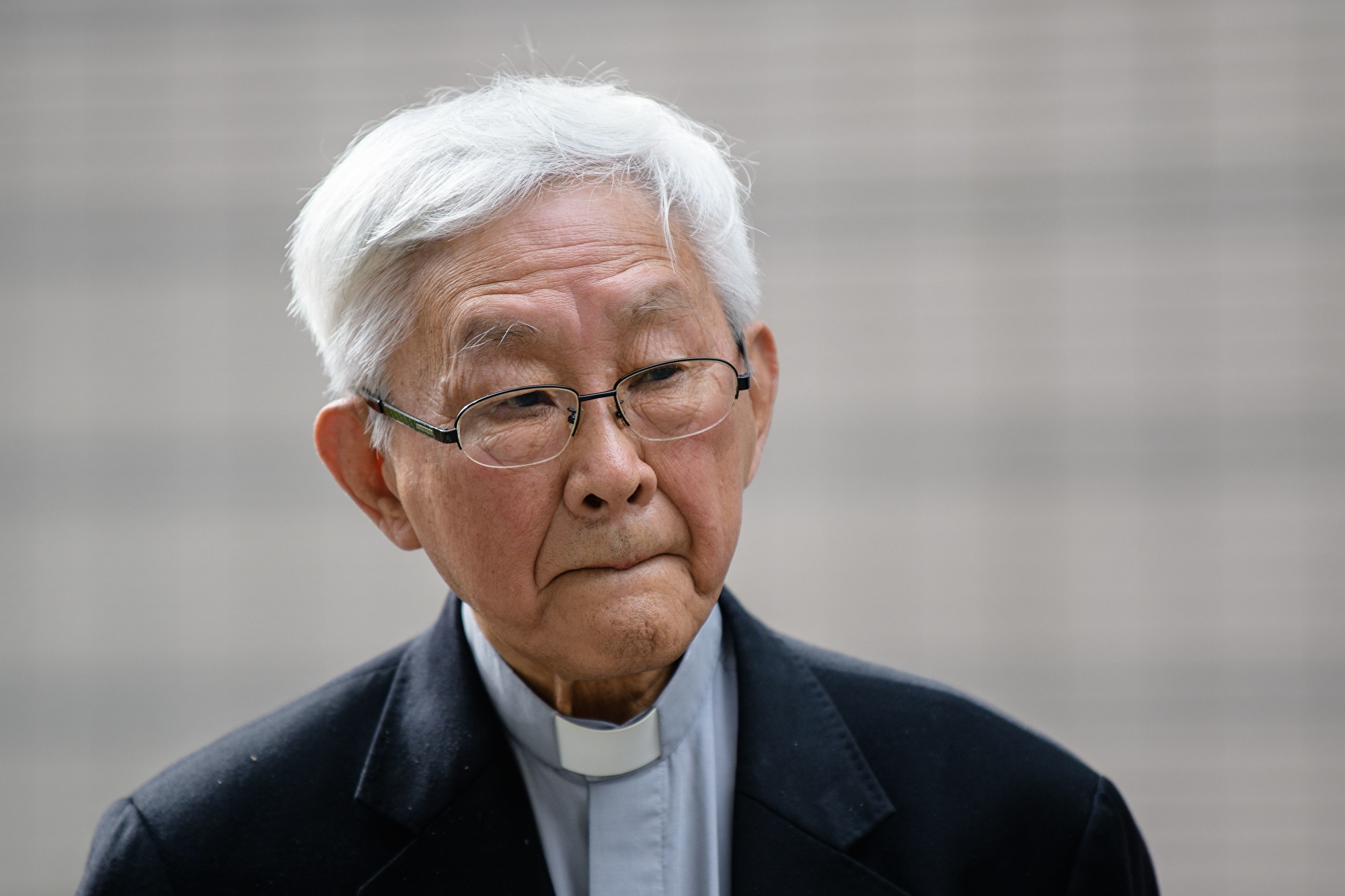 香港退休前枢机主教陈日君痛批梵蒂冈与中共签订的绥靖协议,对中共人权迫害噤声。(ANTHONY WALLACE/AFP via Getty Images)