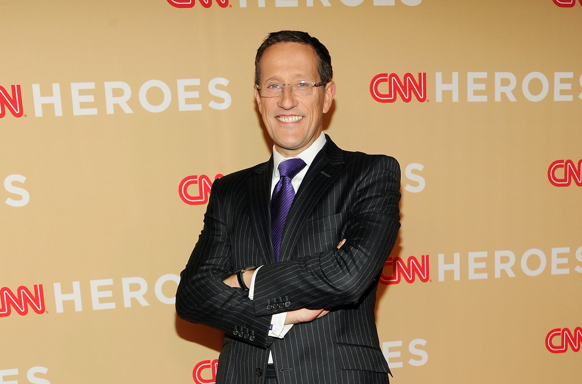 CNN主播、网络节目《Quest Means Business》的主持人理查德·奎斯特(Richard Quest)在节目中宣布,自己确诊了中共病毒(武汉肺炎)。(Ben Gabbe/Getty Images)