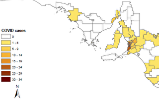 南澳染疫密度分布圖公布 富人區成熱點