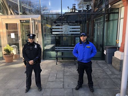 市警中央公园分局两警员恢复，并重返岗位。