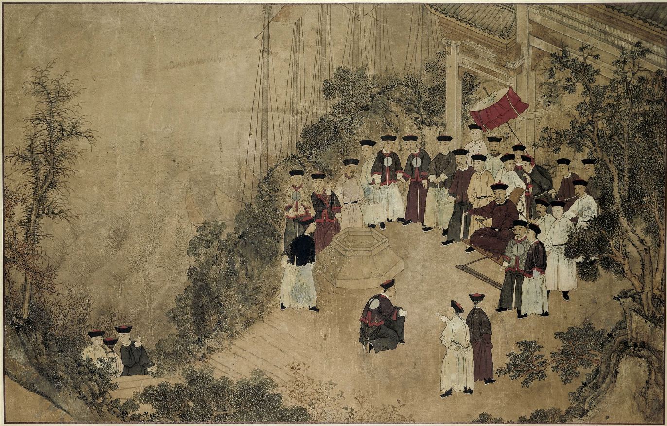 圖片出自清佚名 《媽祖奇蹟》系列。(公有领域)
