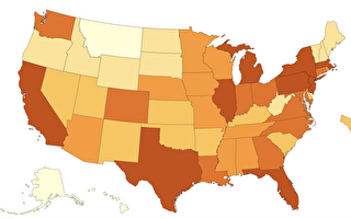 美國藍州疫情比紅州嚴重