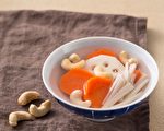 莲藕牛蒡红萝卜腰果汤