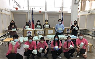 僑委會2萬片醫療口罩運抵紐約  供在臺無二親等僑民申領