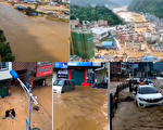 【现场视频】广西百色降暴雨 那坡县遭遇洪灾