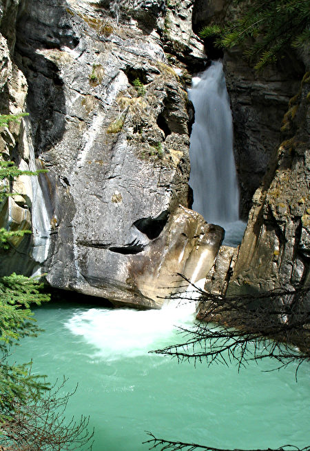 Lower Falls, Johnston Canyon, Banff, Banff National Park