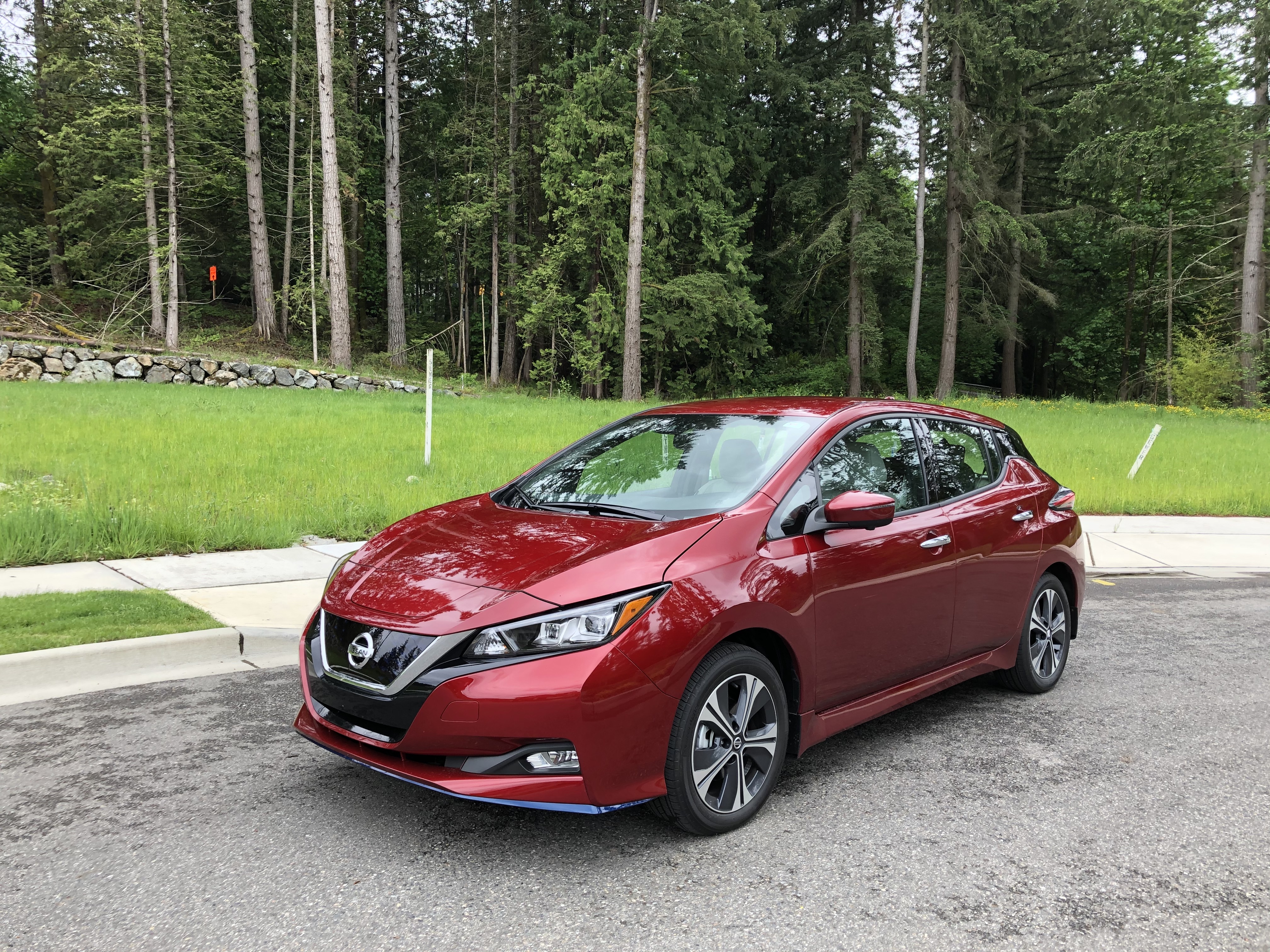 2020 Nissan LEAF SL Plus。（李奥／大纪元）