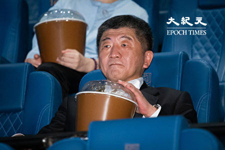 衛福部長陳時中23日出席《福島50英雄》公益首映會，推廣樂活防疫、防疫新生活。