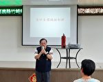 竹崎公所辦消防演練  落實安全廉政風險控管