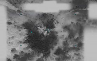 联军摧毁三个ISIS藏身地 空袭视频曝光