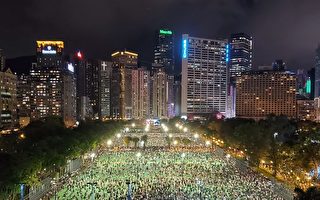 無懼國安法 香港六四燭光悼念和平舉行