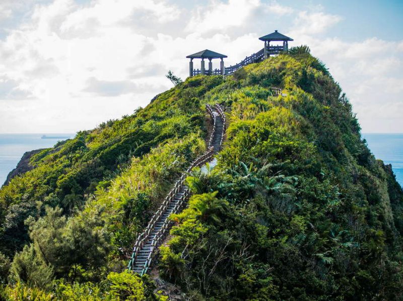 台東綠島小長城。(東部海岸國家風景區提供)