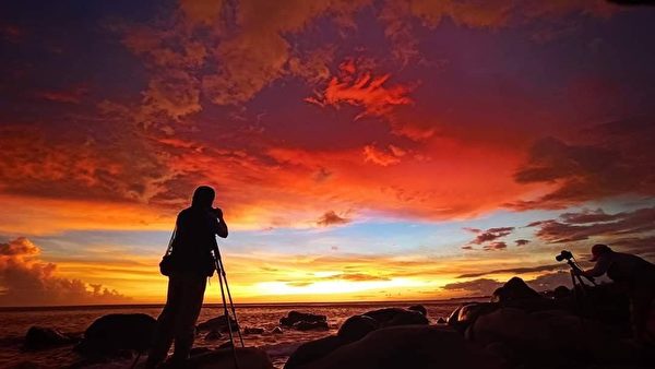 观南台湾夕阳之美──屏东枋山45.6k知名景点