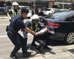 桃園平鎮警無預警防搶演練  運用科技攔捕奏效