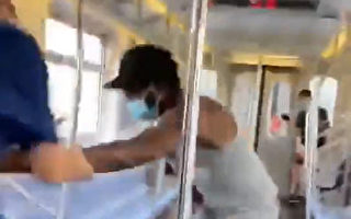 七号地铁发生流血袭击事件 非裔刺伤两人