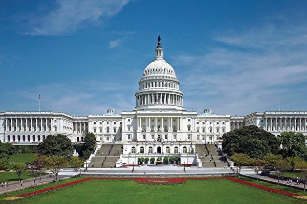 圖為美國國會大廈。（Alex Edelman/AFP）