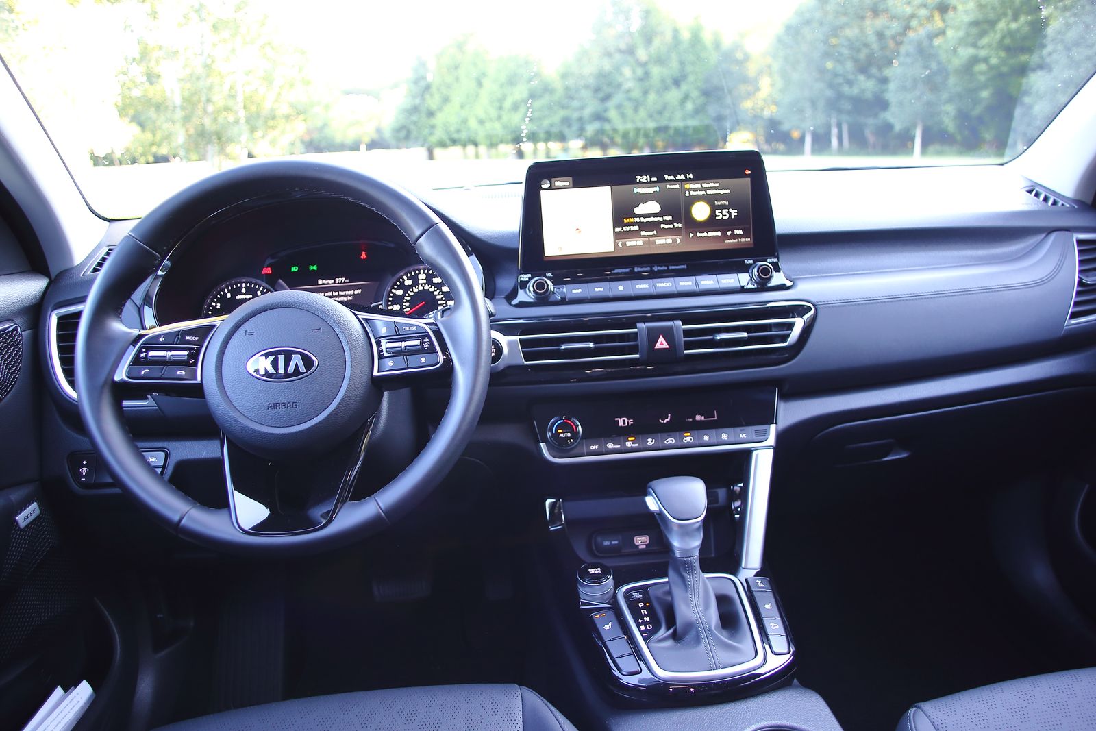 2021 Kia Seltos SX Turbo。〈李奧/大紀元〉