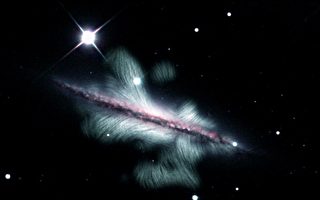 螺旋星系磁场向外延伸两万多光年