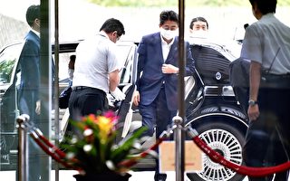 組圖：日本首相安倍晉三因病宣布辭職