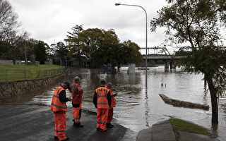 組圖：澳洲新南威爾士州水患 居民撤離