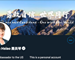 萧美琴推特更名 “胡锡进”推文遭网民呛爆