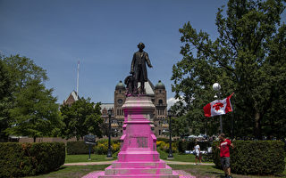 保護加拿大首任總理雕像 金斯頓首安攝像頭