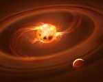 科学家首次直接观测恒星与其原始星盘互动细节
