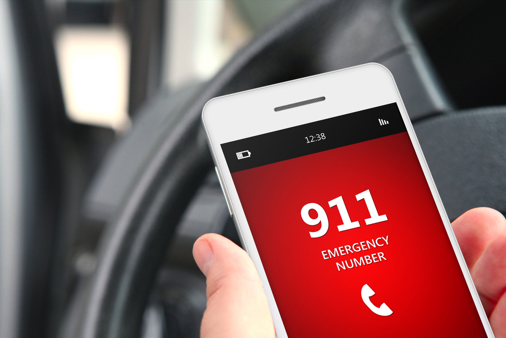 911報警電話示意圖。(Shutterstock)