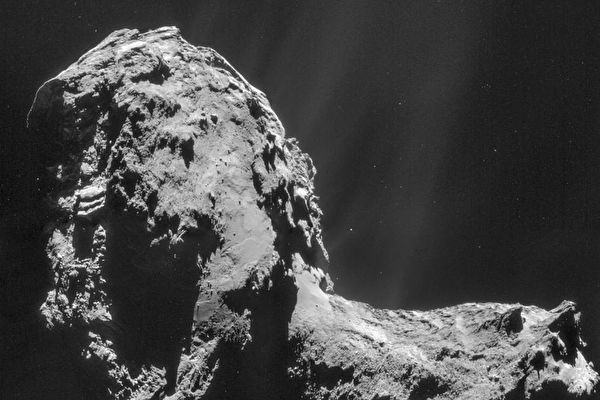 獨一無二 彗星周圍首次觀測到神祕的極光