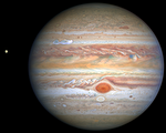 NASA：木星现醒目新风暴 小红斑正在变红