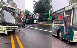 【視頻】四川公交車與貨車相撞 24人受傷