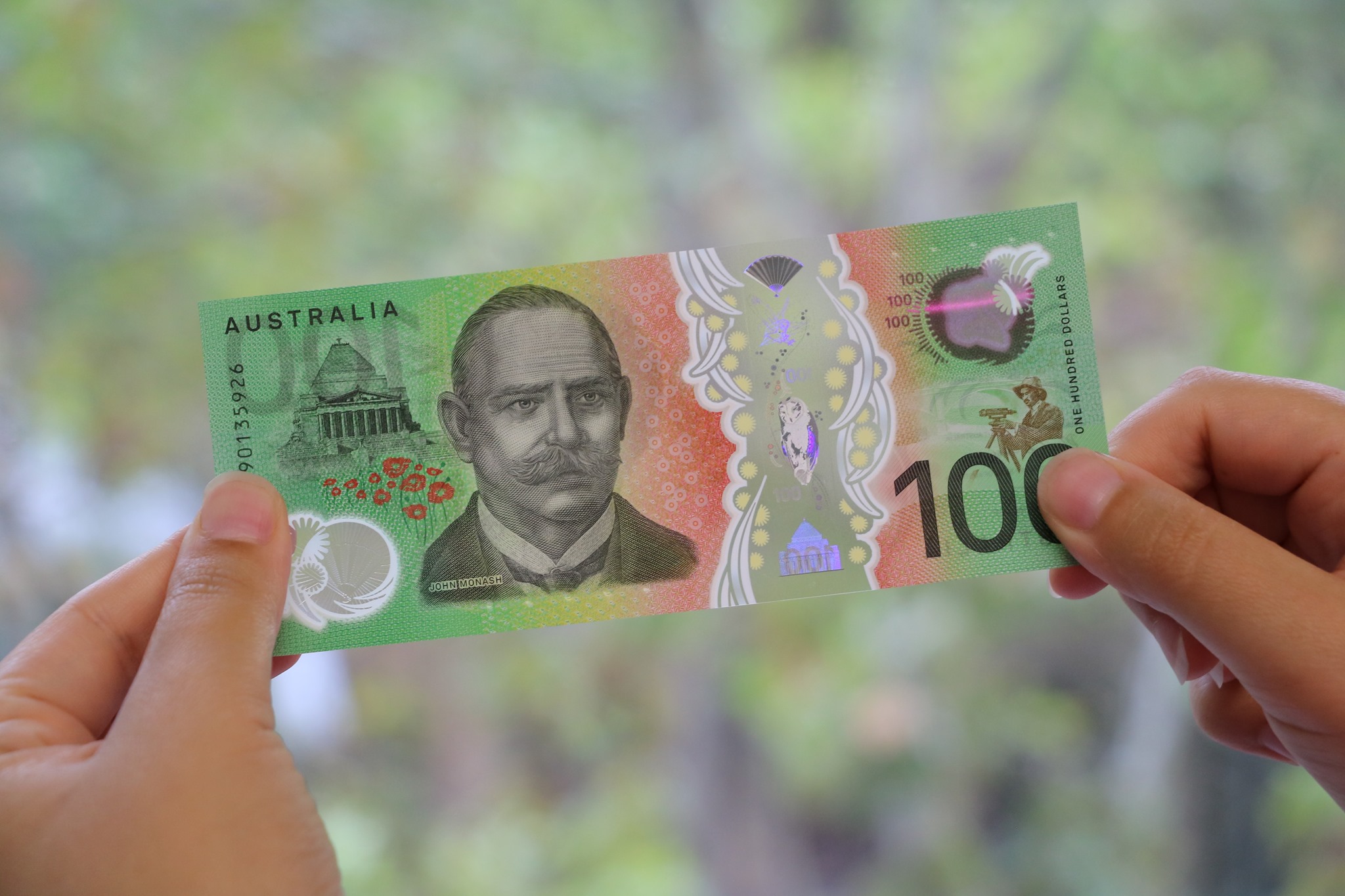 澳大利亚货币高清摄影大图-千库网