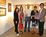 光之翼书法展 小而巧展书艺