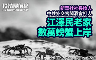 【役情最前線】江澤民老家數萬螃蟹上岸