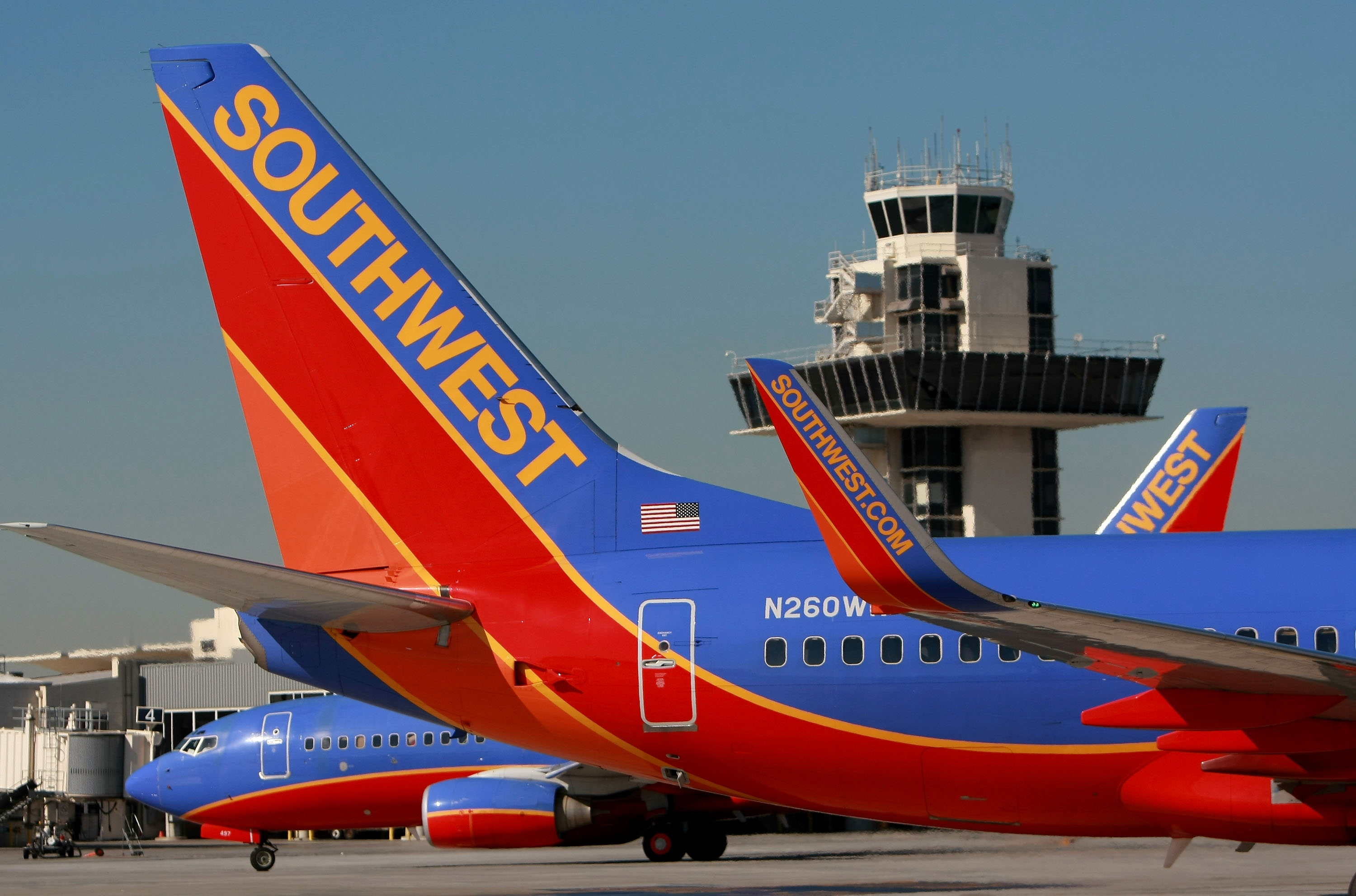 西南航空10月22日宣布將出售其航班上的每個座位。 (Justin Sullivan/Getty Images)