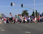 川普總統來南加籌款 加州人沸騰了