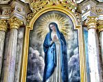 13年前聖母粉筆畫像重現 墨西哥民眾稱神蹟