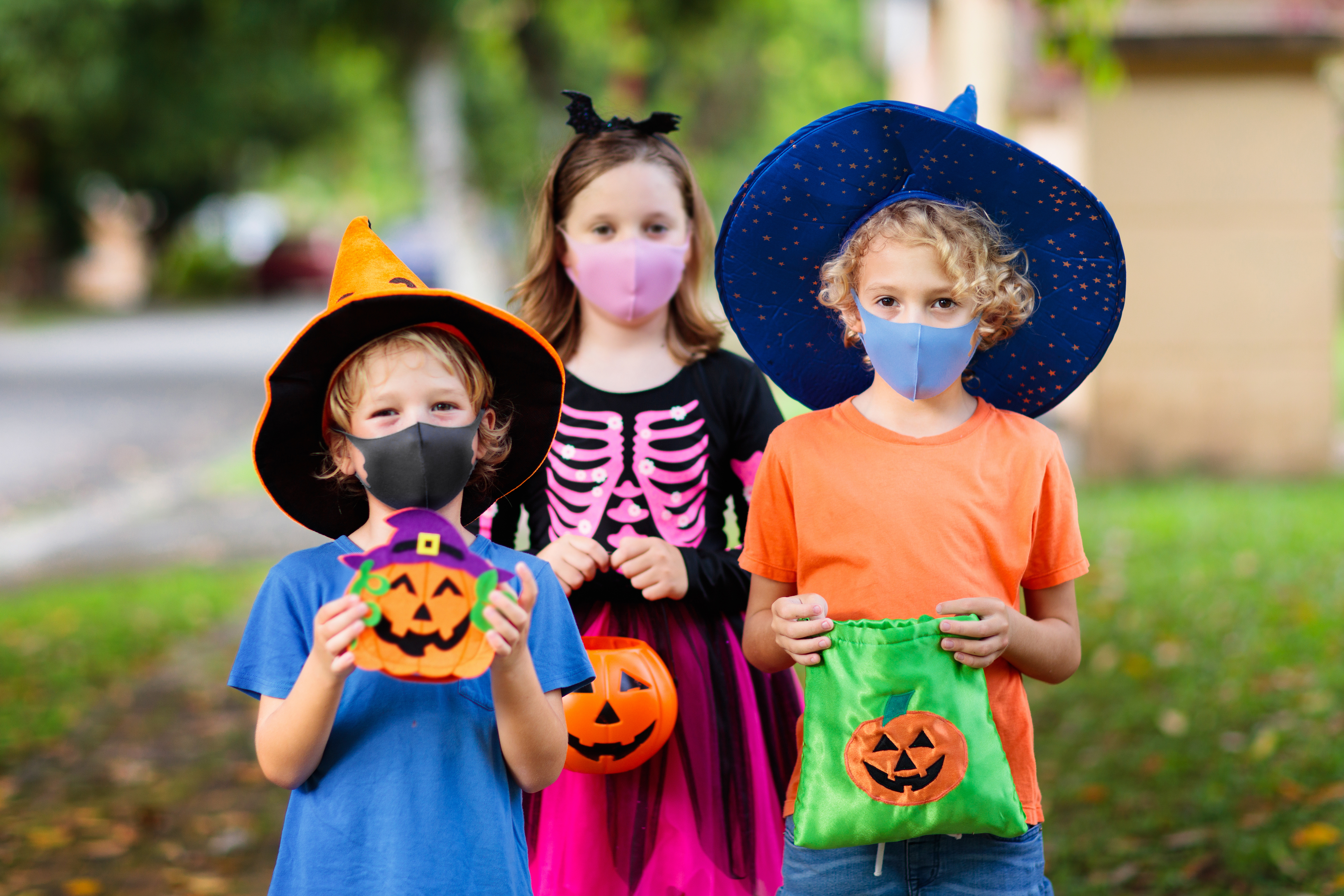 準備去要糖果的小孩。(Shutterstock)