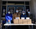 紐約市亞裔警民協會向市警109分局捐2000個口罩