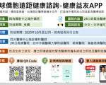 僑務委員會「全球僑胞遠距健康諮詢平台-健康益友APP」歡迎下載