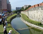 左營護城河通水 再現台灣第一石城風貌