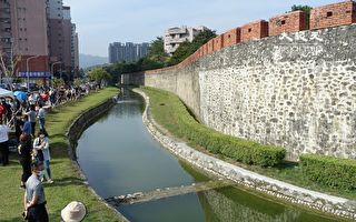 左營護城河通水 再現台灣第一石城風貌