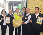 贺宜兰米出口日本 第一批装柜启运