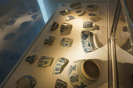 笨港遺址出土的古陶瓷 目前在北港文化中心展出