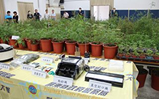 破獲最大宗大麻製造廠  潘孟安慰問有功警員