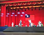弘光無人機群飛  搭配酷炫燈光演出