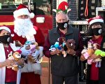 斯坦福市消防局 Santa’s Convoy-Toy Drive  聖誕玩具捐贈活動開跑